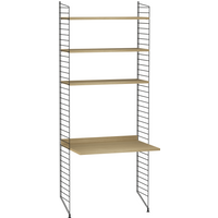 String Furniture Rekcombinatie 1 - Eiken - zwart