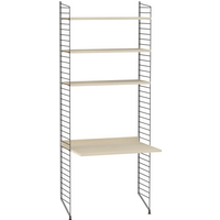 String Furniture Rekcombinatie 1 - Essen - zwart