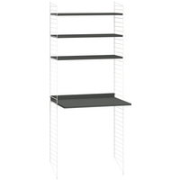 String Furniture Rekcombinatie 1 - dark grey - wit