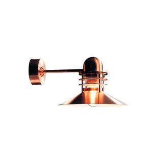 Louis Poulsen Nyhavn Buitenwandlamp - koper