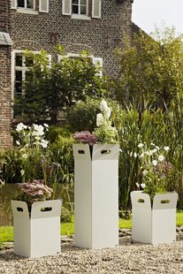 Flora Box Plantenbak - cortenstaal - waterdoorlatend/outdoor - Box 60