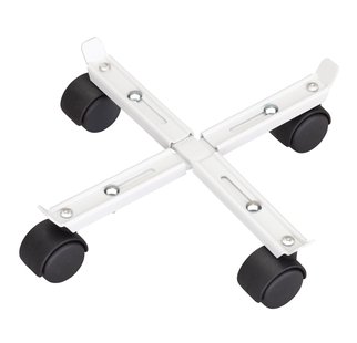 Flora Omega Plantenroller - lichtgrijs - Ø 25 cm