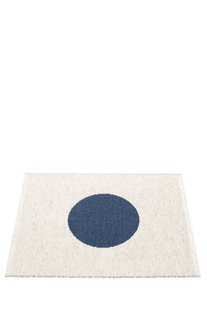 Pappelina Vera small one vloerkleed - oceaanblauw