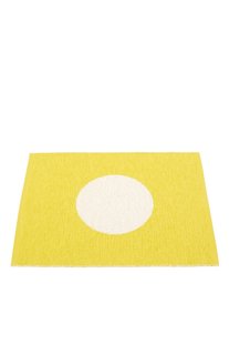 Pappelina Vera small one vloerkleed - citroengeel
