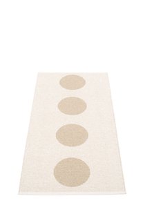 Pappelina Vera vloerkleed - beige - 70 x 150 cm