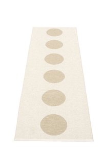 Pappelina Vera vloerkleed - beige - 70 x 225 cm