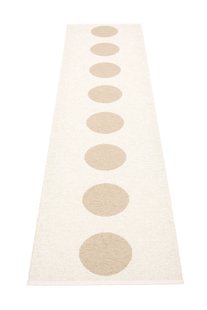 Pappelina Vera vloerkleed - beige - 70 x 300 cm