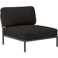 HOUE Level Loungestoel - Sunbrella Natte - Sooty grijs
