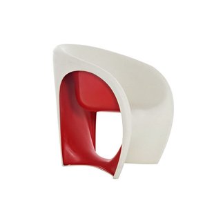 Driade MT1 Outdoor armleunstoel - zandwit/ rood