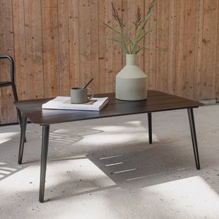 Nohr Loungetafel 'Adon' 100 x 60cm, kleur Zwart