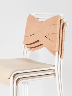 Design House Stockholm Torso stoel - Zitting zwart / Rugleuning zwart