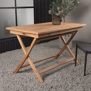 Nohr Tuintafel 'Amberia' Teakhout, 120 x 70cm