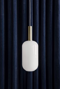 Ferm Living Opal lampenkap - Tall - wit