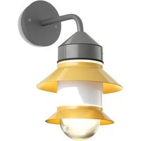 Marset SANTORINI A FIXED STEM Outdoor wandlamp - mosterd