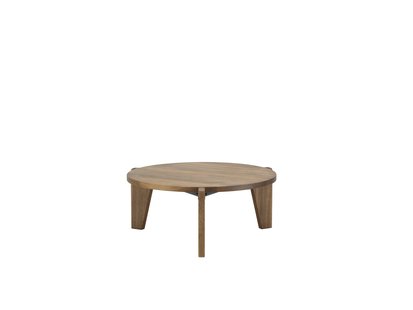 Vitra Guérdion Bas Salontafel - Amerikaans notenhout massief, geolied