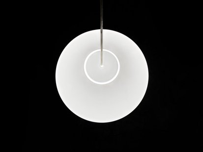 Design House Stockholm Luna hanglamp - Ø 30 cm - wit