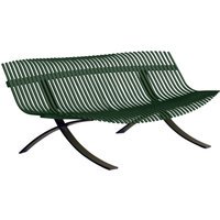 Fermob Charivari Bank - 02 cedergroen - drop