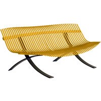 Fermob Charivari Bank - C6 Honing structuur - drop