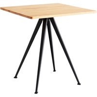 HAY Pyramid Café tafel 21 - eiken geolied - zwart