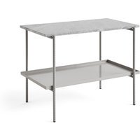 HAY Rebar Bijzettafel hoekig - fossil grey
