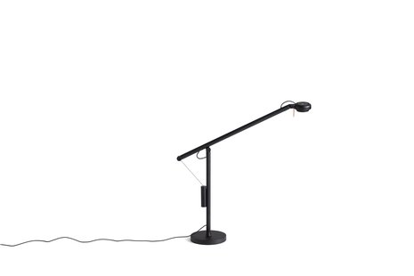 HAY Fifty-Fifty Mini Tafellamp - soft black