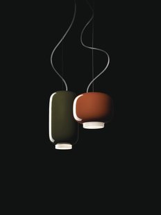 Foscarini Chouchin LED Hanglamp - groen - dimbaar