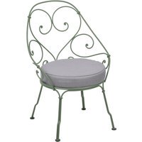 Fermob 1900 Fauteuil Cabriolet - 82 cactus mat - flanelgrijs