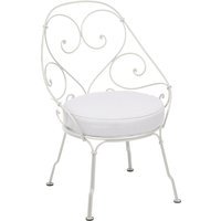 Fermob 1900 Fauteuil Cabriolet - A5 leemgrijs - grijswit