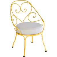 Fermob 1900 Fauteuil Cabriolet - C6 Honing structuur - grijswit