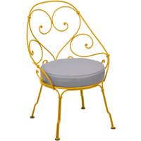 Fermob 1900 Fauteuil Cabriolet - C6 Honing structuur - flanelgrijs