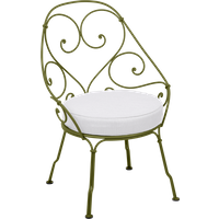 Fermob 1900 Fauteuil Cabriolet - D3 Pesto - grijswit