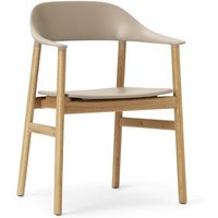 Normann Copenhagen Herit Armleunstoel - eiken - zand