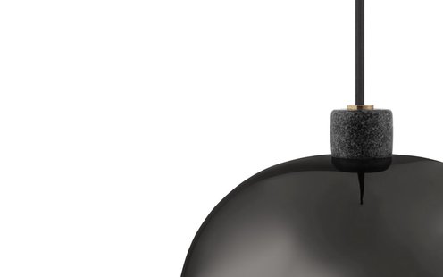 Normann Copenhagen Grant Hanglamp - zwart/zwart - Ø 23 cm