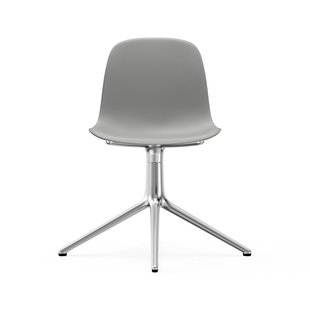 Normann Copenhagen Form Draaistoel - grijs - aluminium