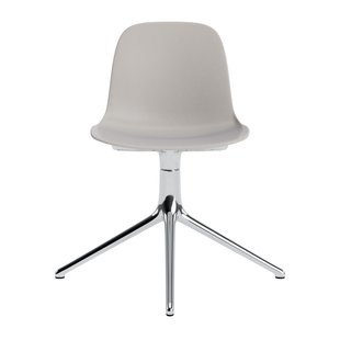 Normann Copenhagen Form Draaistoel - NormannCopenhagenFormWarmGrey - aluminium