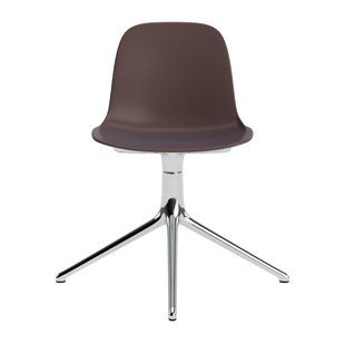 Normann Copenhagen Form Draaistoel - NormannCopenhagenFormBrown - aluminium