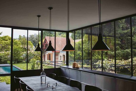 DCWéditions LES ACROBATES DE GRAS N°322 hanglamp - zwart - conisch L