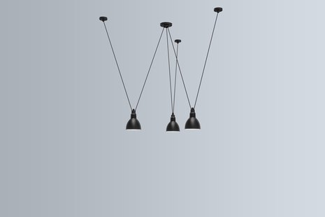 DCWéditions LES ACROBATES DE GRAS N°325 hanglamp - zwart - rond L