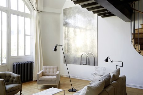 DCWéditions LAMPE GRAS N°317 tafellamp - wit - rond