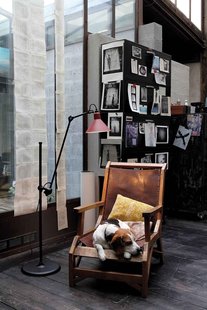 DCWéditions LAMPE GRAS N°215 zwart vloerlamp - zwart - rond