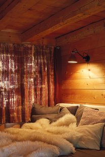 DCWéditions LAMPE GRAS N°304 wandlamp zwart - rood - rond