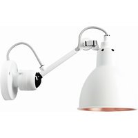 DCWéditions LAMPE GRAS N°304 wandlamp wit - wit/koper - rond