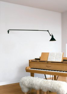 DCWéditions LAMPE GRAS N°213 wandlamp - zwart/koper - conisch