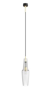 Mawa Design Pisa Hanglamp - transparant - zwart - wit - wit