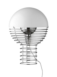 Verpan Wire tafellamp - wit - Ø30 cm