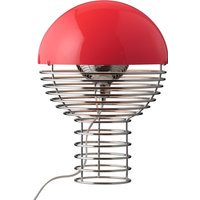 Verpan Wire tafellamp - red - Ø30 cm