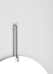 Moebe Wall Mirror - zwart - Ø 50