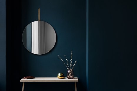 Moebe Wall Mirror - messing - Ø 50