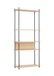 Moebe Shelving System - eiken geolied - Tall Single