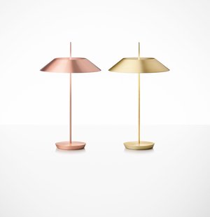 Vibia Mayfair Tafellamp - glanzend grafiet-grijs